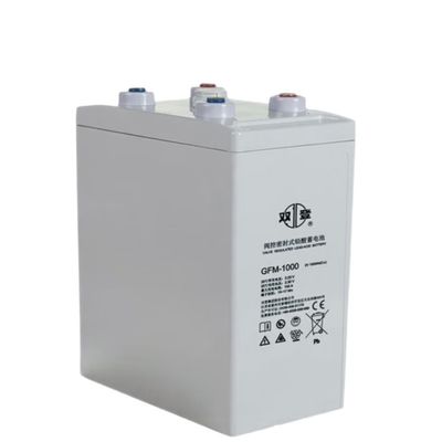 GFM-1000 Batterie au plomb 2V1000Ah pour système de sécurité électrique Largeur 181mm Longueur 370mm