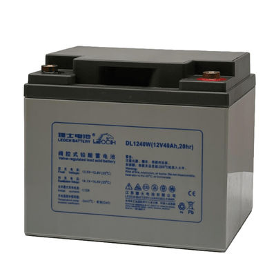Batterie rechargeable DJM1240S scellée de 12V40Ah à longue durée de vie pour la communication électrique UPS