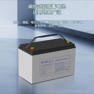 AGM12V100AH Ris Batterie sans entretien à l'acide de plomb pour le stockage d'énergie solaire et les UPS