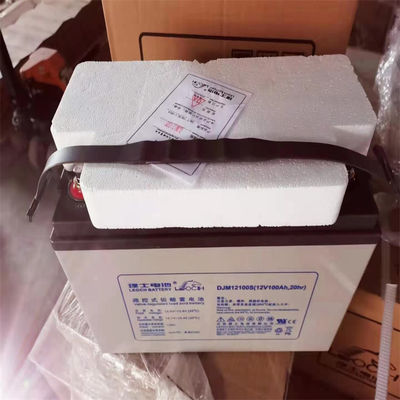 AGM12V100AH Ris Batterie sans entretien à l'acide de plomb pour le stockage d'énergie solaire et les UPS
