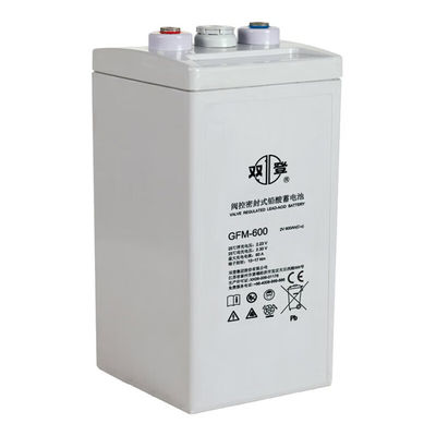 GFM-600 Batterie au plomb acide 2V600Ah 181 mm de largeur pour l'alimentation UPS et le stockage d'énergie solaire