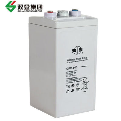 GFM-600 Batterie au plomb acide 2V600Ah 181 mm de largeur pour l'alimentation UPS et le stockage d'énergie solaire