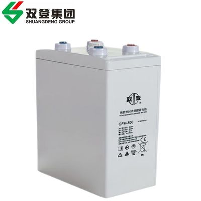 Shuangdeng GFM-800 2V800Ah batterie au plomb pour le système de stockage d'énergie solaire