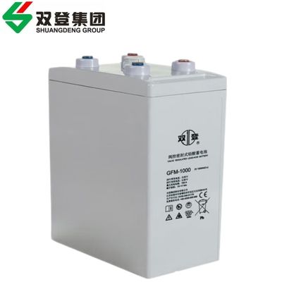 Batterie au plomb à haute capacité 2V1000Ah pour le système éolien