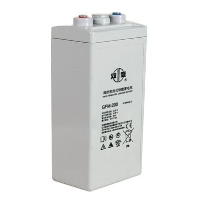 Plaque de remplacement Shuangdeng GFM-200 pour batterie au plomb à acide 2V200Ah Hauteur totale 365 mm