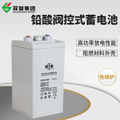 Shuangdeng GFM-400 Batterie rechargeable avec 181 mm de largeur et 15-17 Nm de couple terminal