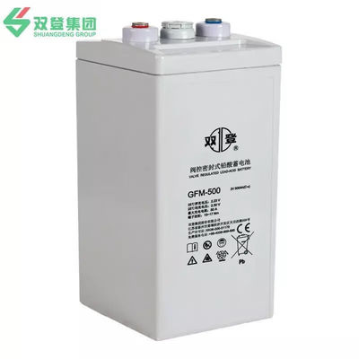 2V500Ah Shuangdeng GFM-500 batterie au plomb pour les UPS Résistance interne 0,41 mQ