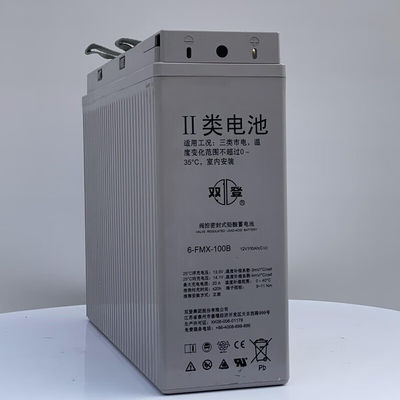 Batterie au plomb acide de 12V100Ah pour l'alimentation électrique Eps et le système d'alimentation en énergie solaire