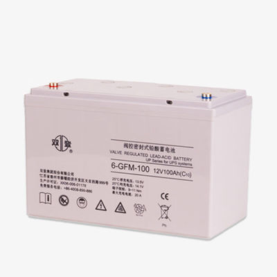 AGM 12V100Ah Shoto 6-GFM-100 batterie au plomb pour le stockage et la communication de l'énergie solaire