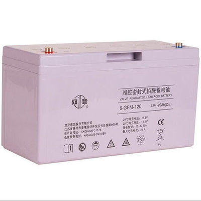 Batterie au plomb à acide 6-GFM-120 rechargeable 12V120AH pour le système d'alimentation UPS