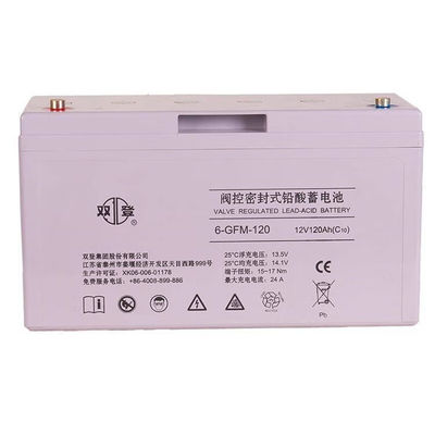 Batterie au plomb à acide 6-GFM-120 rechargeable 12V120AH pour le système d'alimentation UPS
