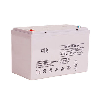 Batterie au plomb à acide 6-GFM-120 rechargeable 12V120AH pour le système d'alimentation UPS