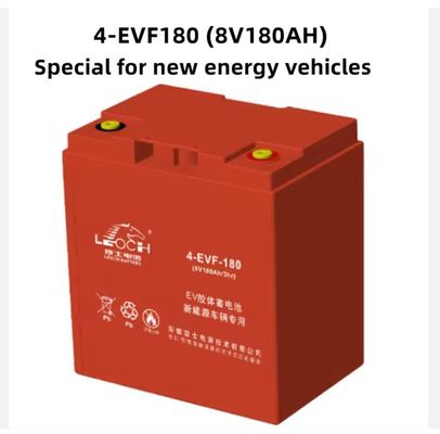 Batterie AGM scellée à cycle profond 8V 180Ah pour pile électrique LEOCbatterie acide-plomb 4-EVF-180