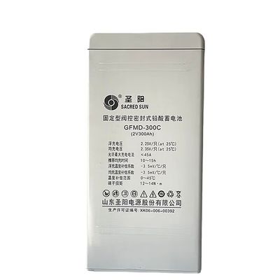 Sacred Sun GFMD-300C 2V300Ah batterie au plomb acide pour système de stockage d'énergie solaire