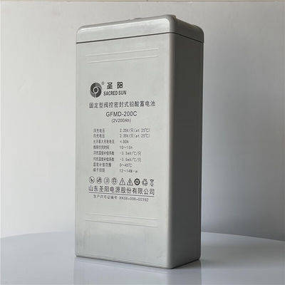 Sacred Sun GFMD-200C 2V200Ah Remplacement de batterie pour la communication électrique UPS et solaire