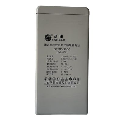 Sacred Sun GFMD-300C batterie au plomb 2V300Ah Parfait pour le système d'alimentation de communication