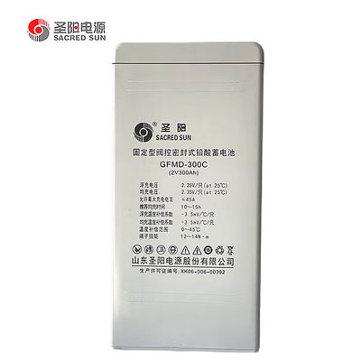 Sacred Sun Régénération GFMD-300C 2V300Ah batterie au plomb acide pour UPS et système d'alimentation