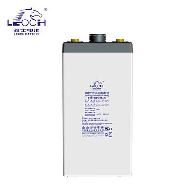 Régénération de la batterie Leoch DJ200 Batterie au plomb acide 2V200Ah pour équipement médical Système d'alimentation solaire