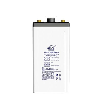 328 mm Hauteur 170 mm Longueur Leoch DJ300 2V300Ah Batterie au plomb pour le panneau solaire UPS Power