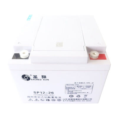 Sacred Sun SP12-26 Batterie au plomb acide 12V26Ah Pour UPS Système de stockage d'énergie solaire