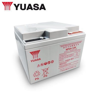 Batterie Yuasa NP24-1212V24AH pour l'éclairage durable et les applications d'énergie solaire
