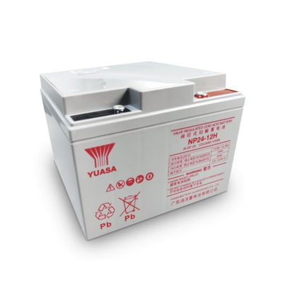 Batterie Yuasa NP24-1212V24AH pour l'éclairage durable et les applications d'énergie solaire
