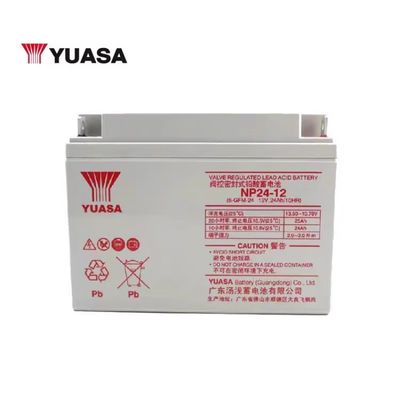 Batterie Yuasa NP24-1212V24AH pour l'éclairage durable et les applications d'énergie solaire