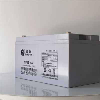 Sacred Sun Batterie au plomb acide 12V65Ah pour communication d'alimentation UPS Stockage d'énergie solaire