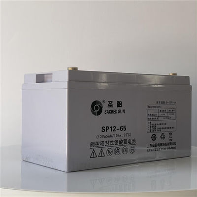 Sacred Sun Batterie au plomb acide 12V65Ah pour communication d'alimentation UPS Stockage d'énergie solaire