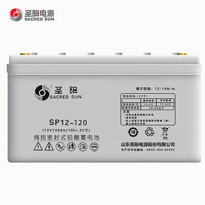 12V120Ah régénération solaire sacrée SP12-120 scellée batterie pour la communication d'alimentation UPS