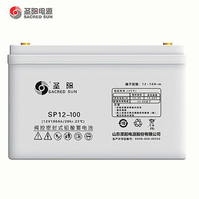12V120Ah régénération solaire sacrée SP12-120 scellée batterie pour la communication d'alimentation UPS