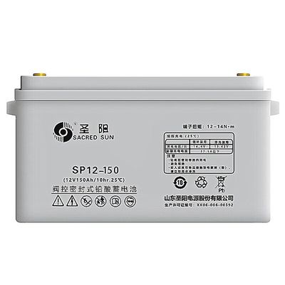 Chargeable Oui Sacré Soleil Cycle profond SP12-150 Batterie au plomb acide 12V150Ah Pour alimentation