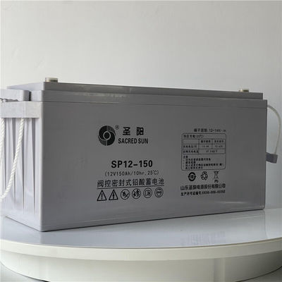Chargeable Oui Sacré Soleil Cycle profond SP12-150 Batterie au plomb acide 12V150Ah Pour alimentation