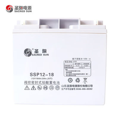 Sacred Sun Charger SP12-18 12V18Ah batterie au plomb pour les systèmes de stockage d'énergie solaire
