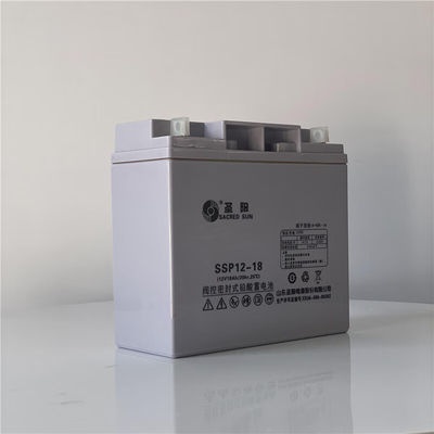 Sacred Sun Charger SP12-18 12V18Ah batterie au plomb pour les systèmes de stockage d'énergie solaire