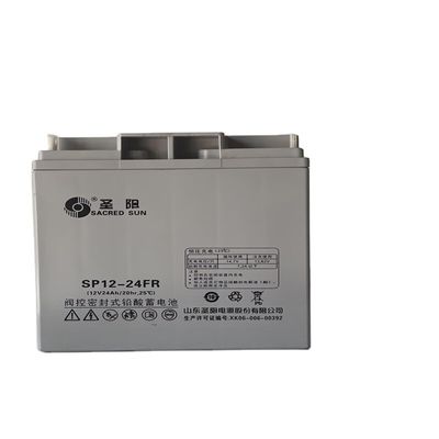 Sacred Sun SP12-24 12V24Ah batterie au plomb pour une réserve d'énergie dans n'importe quelle plage de température