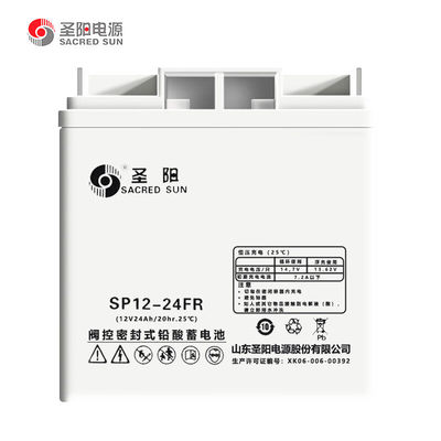 Sacred Sun SP12-24 12V24Ah batterie au plomb pour une réserve d'énergie dans n'importe quelle plage de température
