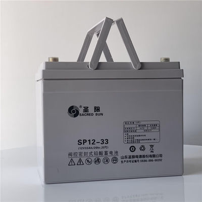 Le sceau solaire sacré SP12-33 Batterie au plomb acide 12V33Ah Pour le système éolien de communication électrique