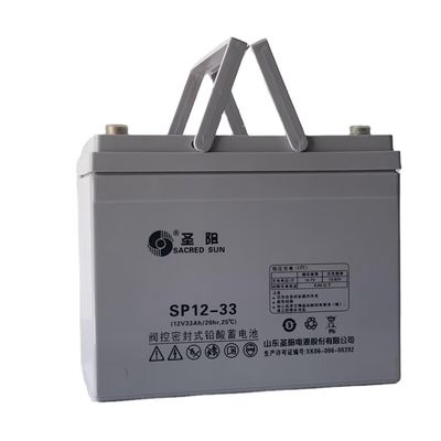 Batterie à longue durée de vie Sacred Sun SP12-33 12V33Ah pour systèmes d'alarme et solutions énergétiques