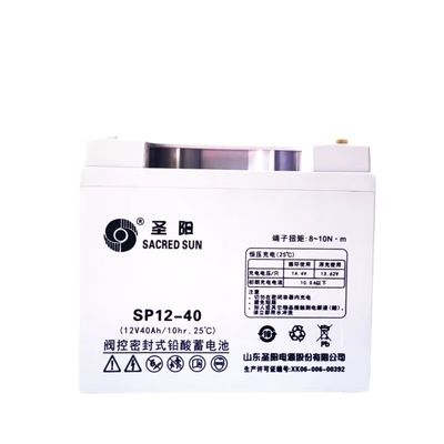 Sacred Sun Charging SP12-40 Batterie au plomb durable pour l'alimentation et la communication UPS