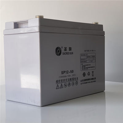 Puissante batterie au plomb-acide SP12-50 pour le système de stockage d'énergie solaire