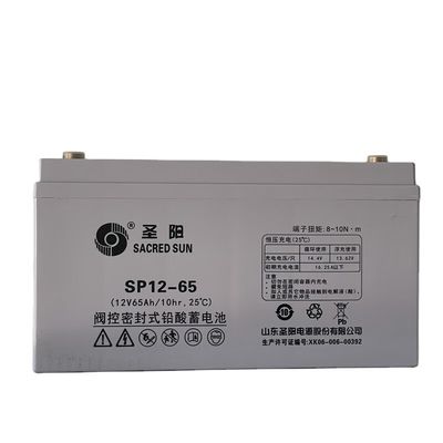 Sacred Sun SP12-65 12V65Ah La batterie parfaite pour les alimentations électriques ininterrompues
