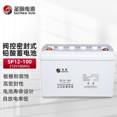 Plage de température applicable -15 C-45 C Sacred Sun SP12-100 Batterie pour les systèmes électriques