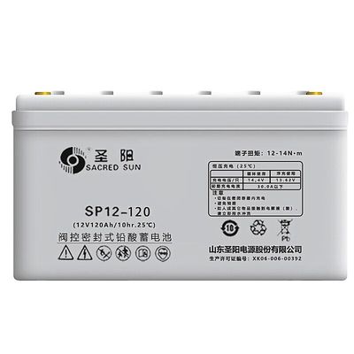 Sacred Sun SP12-120 12V120Ah batterie au plomb pour le stockage de l'énergie solaire et l'alimentation UPS