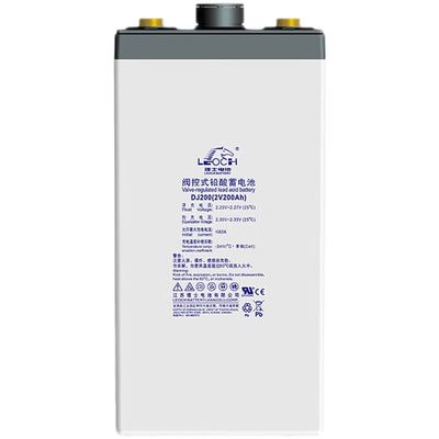 Batterie au plomb 2V200Ah rechargeable pour les bateaux de communication électrique UPS par batterie Leoch