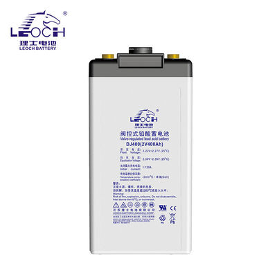Batterie Leoch DJ400 Batterie au plomb acide 400Ah C10 pour une solution de stockage d'énergie solaire