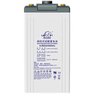 Batterie Leoch DJ800 Batterie au plomb 2V800Ah pour équipement médical et systèmes électriques