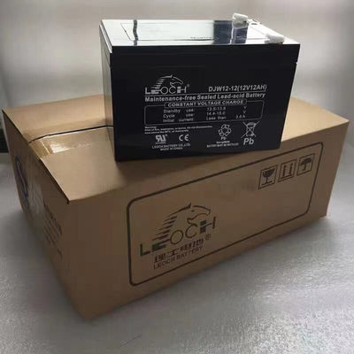 Batterie Leoch DJW12-12 12V12Ah Batterie au plomb acide pour la communication et la sauvegarde durable