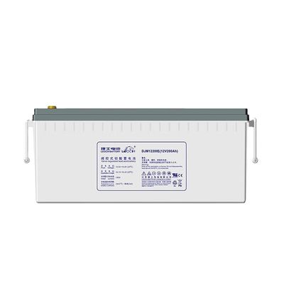 12V200Ah Leoch batterie DJM12200S pour le système de stockage d'énergie solaire et l'alimentation UPS