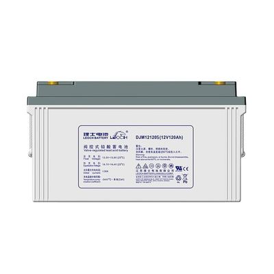 408*177*225mm DJM12120S Batterie au plomb pour bateaux Système de stockage d'énergie solaire